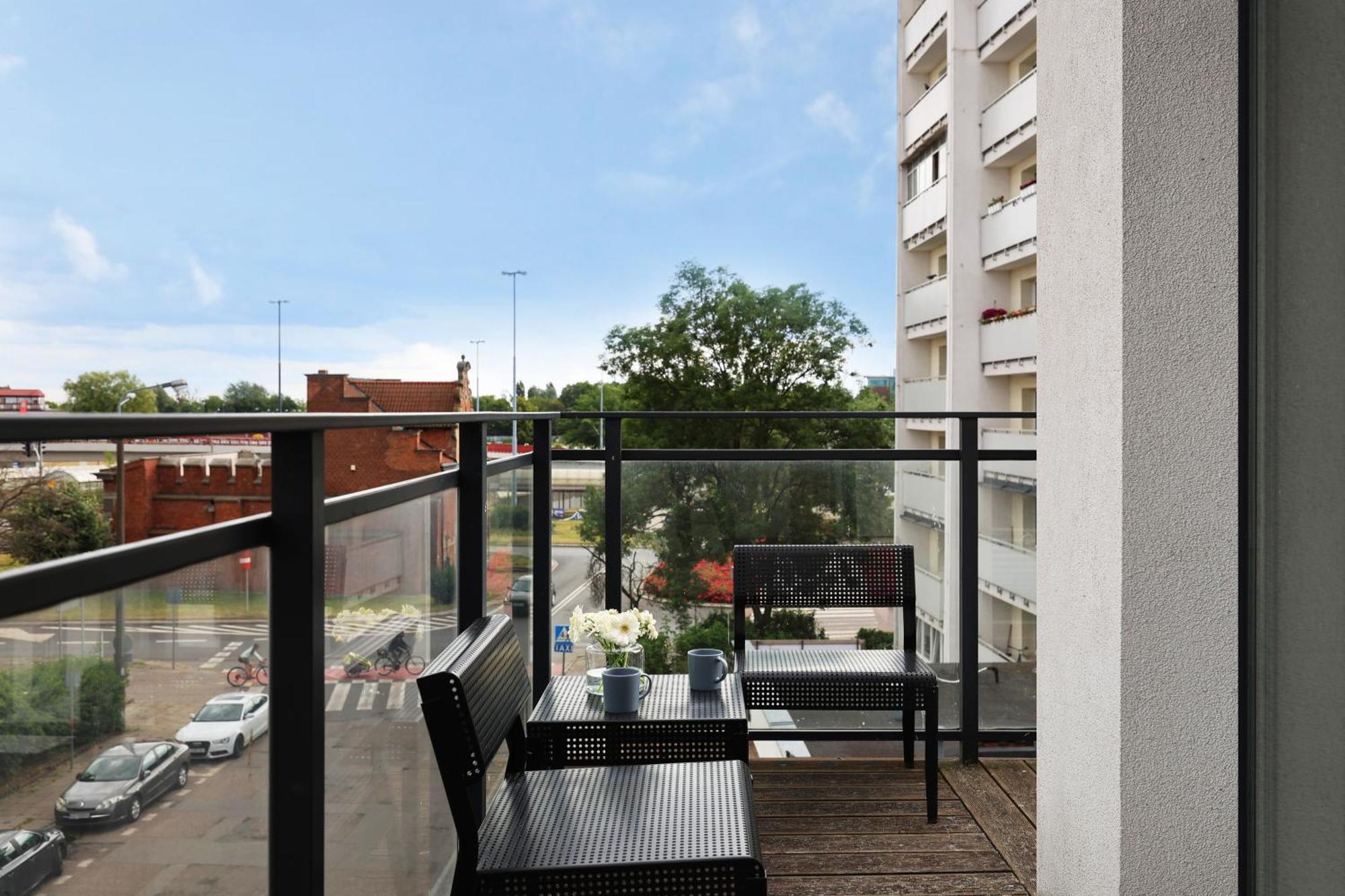 Blue Raven Downtown Apartments غدانسك المظهر الخارجي الصورة